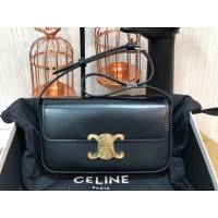 Celine專櫃2023新款Triomphe Shoulder Bag 194143 賽琳最新款凱旋門腋下包 sldj2408