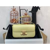 Celine專櫃2023新款Triomphe Shoulder Bag 194143 賽琳最新款凱旋門腋下包 sldj2411