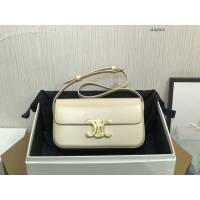 Celine專櫃2023新款Triomphe Shoulder Bag 194143 賽琳最新款凱旋門腋下包 sldj2412