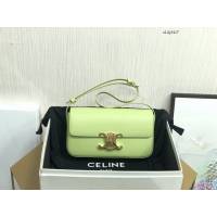 Celine專櫃2023新款Triomphe Shoulder Bag 194143 賽琳最新款凱旋門腋下包 sldj2417