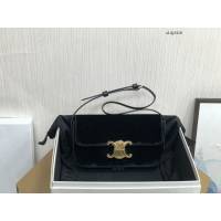 Celine專櫃2023新款Triomphe Shoulder Bag 194143 賽琳最新款凱旋門腋下包 sldj2418