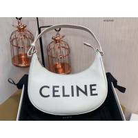 Celine專櫃2023新款印花AVA柔軟牛皮革手袋 賽琳AVA腋下包肩背手提女包 sldj2442