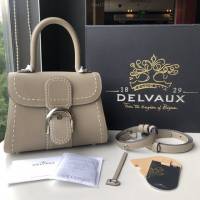 Delvaux經典款系列brillant德爾沃專櫃togo皮手縫蠟線小號手提肩背女包 bxs1040