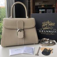 Delvaux經典款系列brillant德爾沃專櫃togo皮手縫蠟線大號手提肩背女包 bxs1041