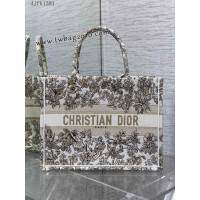 Dior专柜新款TOTE包迪奥高仿原单金色中号购物袋手提托特包 djfk1381