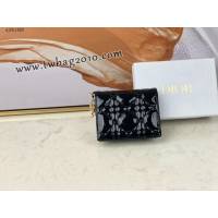Dior专柜新款钱包迪奥高仿原单lady牛皮零钱包卡包 djfk1585