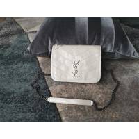 YSL专柜款女包 聖羅蘭經典款原廠皮nikichainwallet鏈條小挎包 YSL肩背斜挎包 583103  jjh1000