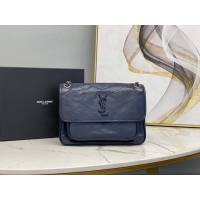 YSL专柜款女包 聖羅蘭經典款niki油蠟皮包包 YSL肩背斜挎包 498894  jjh1022
