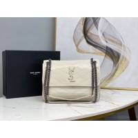 YSL专柜款女包 聖羅蘭經典款niki油蠟皮包包 YSL肩背斜挎包 498894  jjh1031