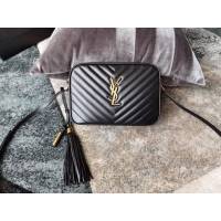YSL专柜款女包 聖羅蘭經典款LOU相機包 YSL肩背斜挎包 520534  jjh1053