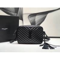 YSL专柜款女包 聖羅蘭經典款MONOGRAM SAINT LAURENT相機包 YSL肩背斜挎包 520534  jjh1191