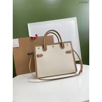 Burberry專門店新款大號Title泰爾勒手袋 巴寶莉手提托特包購物袋 yxb1003