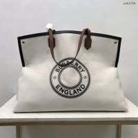 Burberry專門店新款購物袋休閒百搭的托特包 巴寶莉Society賽爾迪手袋 yxb1004