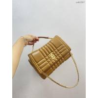 Burberry專門店新款羔羊皮Thomas專屬標識女包 巴寶莉手提單肩斜挎鏈條包 yxb1357
