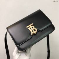 Burberry專門店新款小號TB專屬標識皮革鎖扣包 巴寶莉經典爆款皮革單肩斜背女包 yxb1375