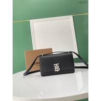 Burberry專門店新款Robin洛賓包 巴寶莉粒紋皮革肩背斜挎女包 yxb1470