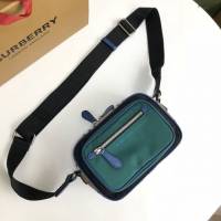Burberry專門店新款Vintage復古格紋斜背包 巴寶莉肩背相機包男包 yxb1481