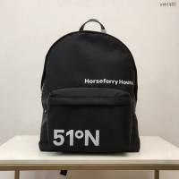Burberry專門店新款黑色男款雙肩包 巴寶莉尼龍面男士後背包 yxb1482