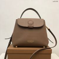 Burberry專門店新款托特包 巴寶莉粒紋皮革手提肩背女包 yxb1494
