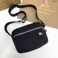 Burberry專門店新款飛行員尼龍斜背包 巴寶莉男士單肩斜挎包 yxb1496