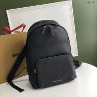 Burberry專門店新款全牛皮雙肩包 巴寶莉男士雙肩背包書包 yxb1512