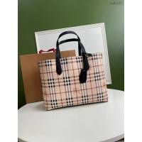 Burberry專門店新款雙面購物袋 巴寶莉功能型購物袋手提女包 yxb1527
