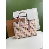 Burberry專門店新款雙面購物袋 巴寶莉功能型購物袋手提女包 yxb1528