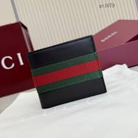 Gucci專櫃2026新款雙折錢夾 古馳經典織帶對折男士錢包 867269  gc1079
