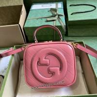 gucci專櫃新款原廠皮手袋單肩斜挎包 古馳Gucci Blondie系列手提包 jcp1143