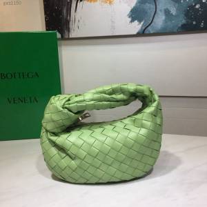 Bottega veneta高端女包 98080 寶緹嘉小號羊皮手工編織女包 BV爆款jodie新版本2代編織打結圓形hobo包  gxz1150