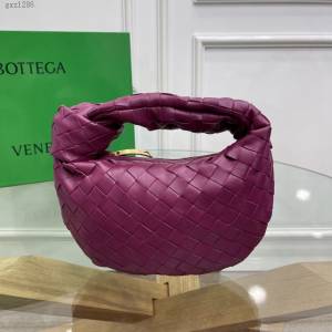 Bottega veneta高端女包 98080小號 寶緹嘉最新編織打結圓形hobo包 BV爆款jodie新版本2代編織女包  gxz1286