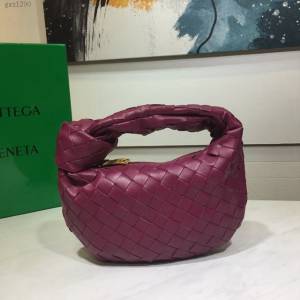 Bottega veneta高端女包 98070小號 寶緹嘉最新編織打結圓形hobo包 BV經典款羊皮手工編織女包  gxz1290