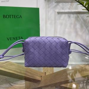Bottega veneta高端女包 98090 寶緹嘉新款編織小方包 BV經典款編織小號肩背女包  gxz1307