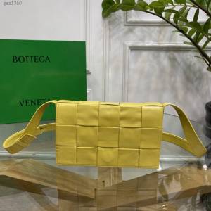 Bottega veneta高端女包 KF0022 寶緹嘉CASSETTE五格油臘皮女包 BV經典款小牛皮編織單肩斜挎包  gxz1350