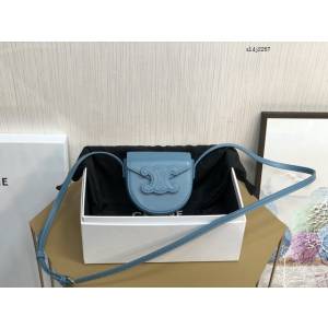 Celine專櫃2023新款BESACE迷你牛皮手袋 賽琳Min單肩斜挎女包 sldj2267