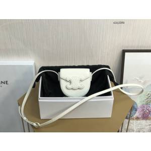 Celine專櫃2023新款BESACE迷你牛皮手袋 賽琳Min單肩斜挎女包 sldj2269