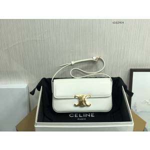 Celine專櫃2023新款Triomphe Shoulder Bag 194143 賽琳最新款凱旋門腋下包 sldj2414