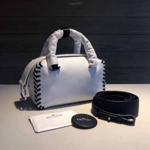 Delvaux經典款Cool Box荔枝紋手提女包 德爾沃專櫃手提肩背手袋女包 bxs1029