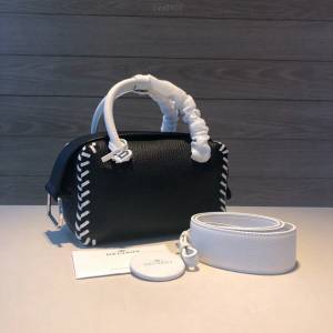 Delvaux經典款Cool Box荔枝紋手提女包 德爾沃專櫃手提肩背手袋女包 bxs1030