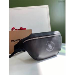 Burberry專門店新款腰包 巴寶莉London格紋男士腰包挎包 yxb1184