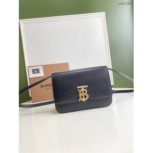 Burberry專門店新款女包巴寶莉魚子醬小號TB版型立挺的皮革單肩包 yxb1261