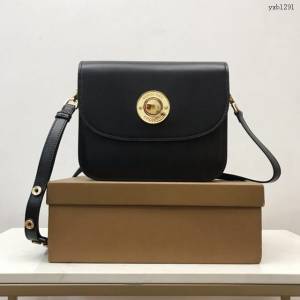 Burberry專門店新款大號斜背包 巴寶莉全皮肩背女包 yxb1291