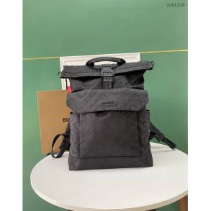 Burberry專門店新款男士雙肩包 巴寶莉Thomas Bur專屬標識圖案提花尼龍布背包 yxb1310