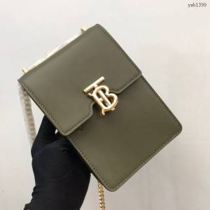 Burberry專門店新款洛賓包 巴寶莉皮革鏈條肩背女包 yxb1399