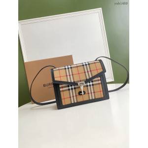Burberry專門店新款Vintage復古格紋斜背包 巴寶莉肩背女包 yxb1469