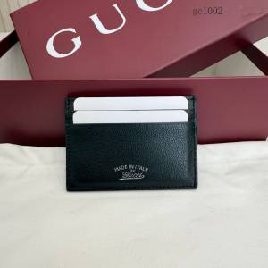 Gucci專櫃2026新款卡夾名片夾 古馳Lira系列男女全皮卡包 867316  gc1002