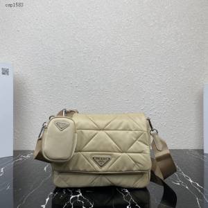 Prada專櫃新款大號三合一肩背包 1BD290 普拉達Re-Nylon再生尼龍單肩包 csp1593
